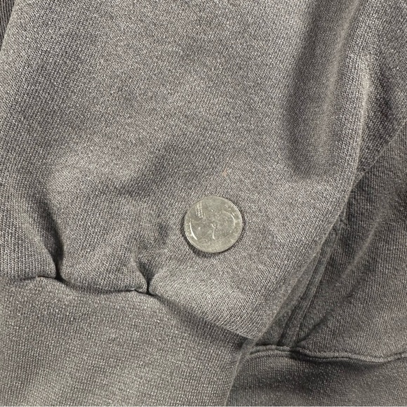 Vintage Nike Grey Tag Center Swoosh‎ Check Gray Hoodie Men’s Size Medium Mexico - Picture 4 of 7